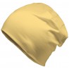 Winter hat with fleece lining - mod.3002:Long, apricot, Cotton